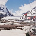 Columbia Icefield, a view from the Visitor Center