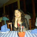 她在尼加拉瓜的最後一晚─義大利餐廳