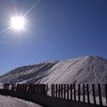 七股潟湖  鹽山