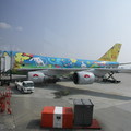 搭上沖繩飛大阪的皮卡丘飛機