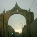 墨西哥的古城門
