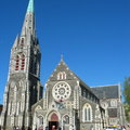 1864年開始動工，直到1904年才建立完成，現在大教堂已經成為基督城最具代表性的建築以及指標。