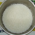 食材 9 火煮白米飯
