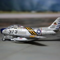 小號手 1/144 F-86F-NA-40 改造國軍雷虎特技小組
