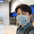 香港機場很多人戴口罩