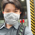 香港機場很多人戴口罩