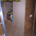 木工裝潢~包覆樑柱的複合式木作櫥櫃(電氣、收納)