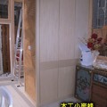 木工裝潢~包覆樑柱的複合式木作櫥櫃