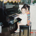 1992兒子與女兒彈鋼琴