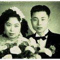 老爸老媽上海結婚照