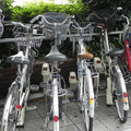 大阪市區的單車收費停車格