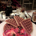 米朗琪-草莓鬆餅+冰滴咖啡