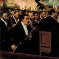 Degas畫的Orchestre de l'Opéra de Paris