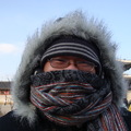 韓國景福宮-風又大又凍-你看這樣就知道多冷