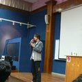 李唐在華梵大學的演講 說唱演一次到位