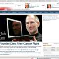 Coverages for the death of Steve Jobs - 13