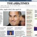 Coverages for the death of Steve Jobs - 2