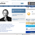Coverages for the death of Steve Jobs - 1