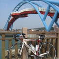 2011/10/8(六)桃園新屋永安漁港,天晴炎熱,130KM的單車旅程.