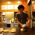 大阪燒--年紀稍長的主廚