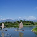 內河碼頭邊的舫，前面那類似荷葉的造景，你知道什麼意思嗎？