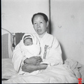 19550210大陳島義胞撤離，兩天出生14個新生兒。﹝版權屬聯合報﹞03