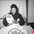19550210大陳島義胞撤離，兩天出生14個新生兒。﹝版權屬聯合報﹞08