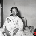 19550210大陳島義胞撤離，兩天出生14個新生兒。﹝版權屬聯合報﹞09