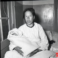 19550210大陳島義胞撤離，兩天出生14個新生兒。﹝版權屬聯合報﹞10