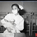 19550210大陳島義胞撤離，兩天出生14個新生兒。﹝版權屬聯合報﹞12