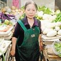 陳樹菊在台東賣菜，多年來捐款行善近千萬元，獲富比世選為亞太地區傑出善心人士。記者羅紹平／攝影