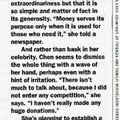 最新一期時代雜誌刊出獲選百大英雄獎的陳樹菊女士簡介，執筆人是導演李安。（翻攝自時代雜誌）