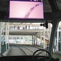 日本舉辦愛知博覽會時，會場中的接駁車就是無人巴士。聯合報資料照片