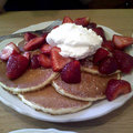 Pancake Parlour的草莓煎餅