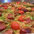 Paella con Chorizo香腸大鍋飯