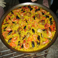 西班牙〈Paella Valenciana海鮮大鍋飯〉1