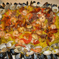 西班牙〈Paella Valenciana海鮮大鍋飯〉2