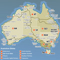 澳大利亞全國地圖