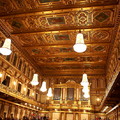主演奏廳整間都採金箔裝飾，因此又被稱為「黃金廳 Golden Hall」，此廳被譽為是「世界音響最棒的演奏廳」，可見華麗貴氣的黃金，其功能應該不只是裝飾而已