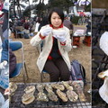  有料炉端區(每人1500 日元，包括 5個牡蠣、一個扇貝和一碗牡蠣鍋湯) ，其中最著名的是一個號稱世界最長、達200m 的大烤炉
