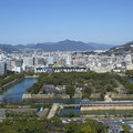 當滿潮時，海水會逆流到廣島城的護城河。 因此護城河也是水路交通的運河