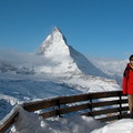 Matterhorn(馬特洪峰)雖非最高峰，但絕對是頂尖的大牌，寶劍一旦出鞘，誰能與之爭峰
