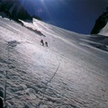 天山：東峰冰河斜坡