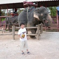 泰國芭達雅叢林騎大象-2007.10.6