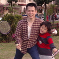 和小舅PK羽毛球-2005.3.20