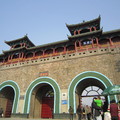 南京玄武湖的入口牌樓，也是當時抵抗外軍入侵的閘門