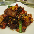 上海'黔香閣的貴州菜，爆好吃的五花肉，又辣、又酥