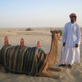 在沙漠裡旅行，騎一趟駱駝、抽幾口水煙，都是很有趣的事
