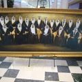 金色的大椅子上坐著 UAE阿酋聯 有權有勢的皇室成員。