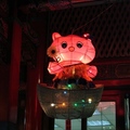 世界知名的Hello Kitty也化身為龍山寺的「招財貓燈」
